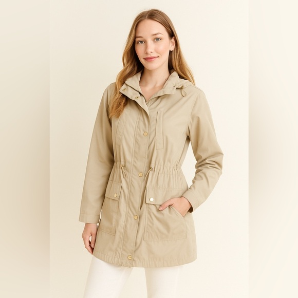 ⭐️ Host pick | Michael Kors Tan Utility Jacket - Picture 2 of 13